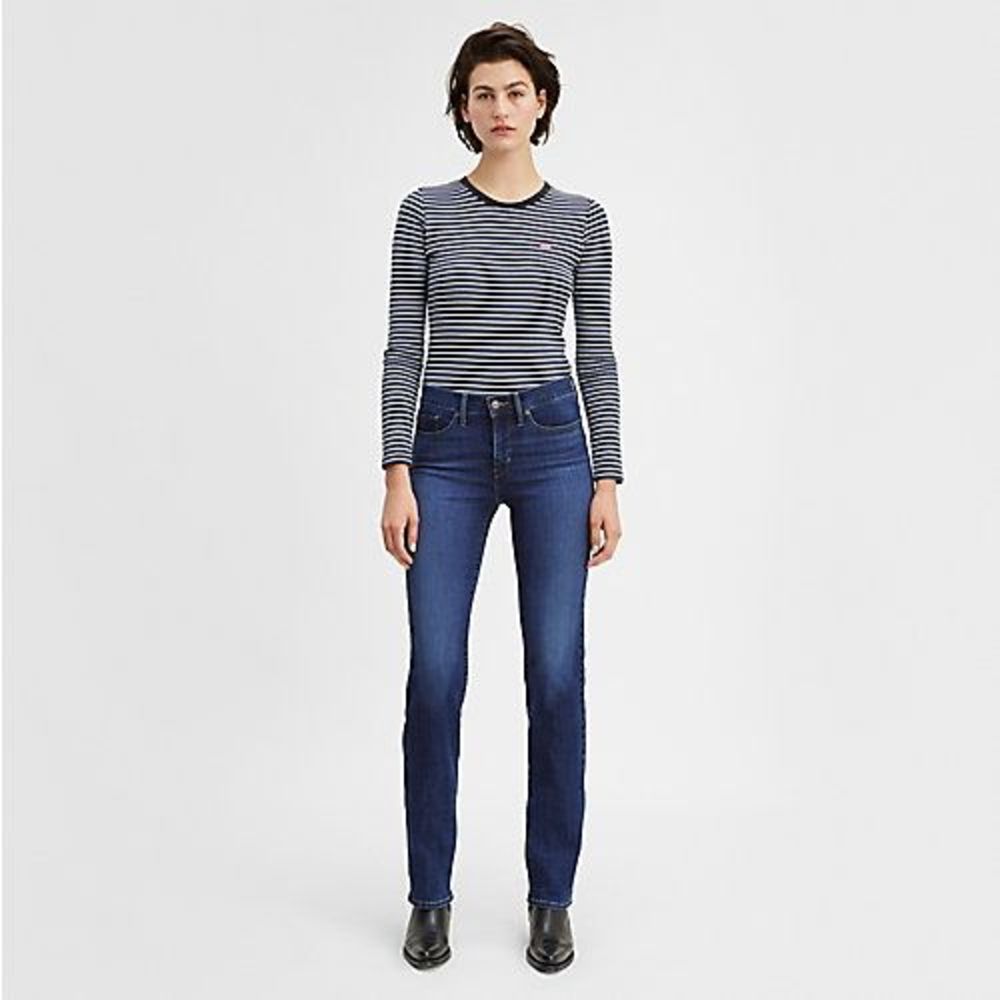 314 Shaping Straight Women's Jeans - Dark Blue